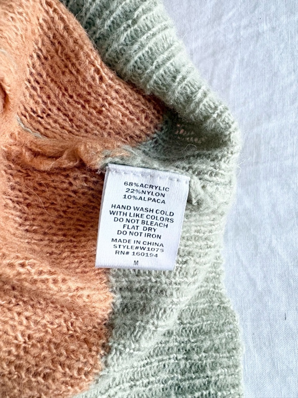 By Together Colorful Stripe Sweater - Picture 4 of 4